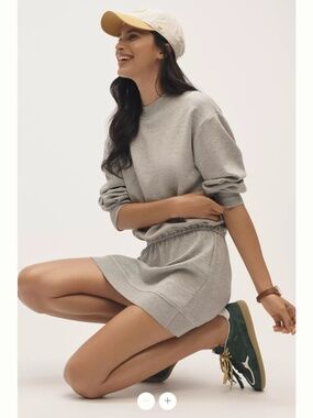 Anthropologie Daily Practice Long-Sleeve Mini Dress
